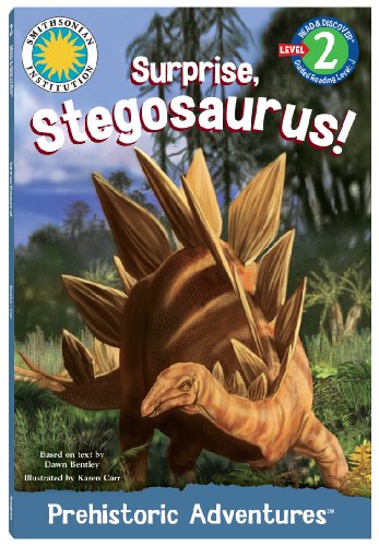 Beispielbild fr Suprise, Stegosaurus! (Read & Discover) (Prehistoric Adventures: Early Reader Series, Level 2) (Prehistoric Adventures: Read & Discover, Level 2) zum Verkauf von Bookmonger.Ltd