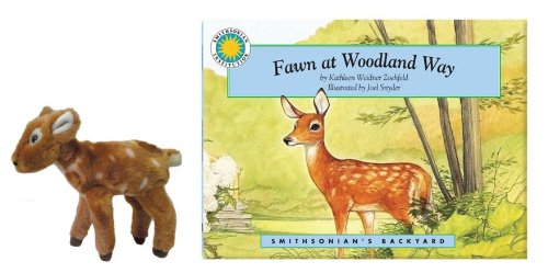 9781607279532: Fawn at Woodland Way Paperback Book and Plush Fawn (Smithsonian's Backyard)