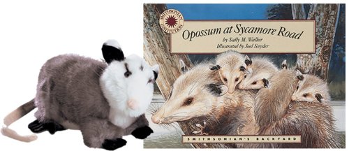 Opossum at Sycamore Road Paperback Book and Plush Opossum (Smithsonian's Backyard) (9781607279617) by Sally M. Walker