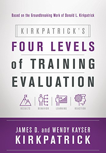 Stock image for Kirkpatrick's Four Levels of Training Evaluation for sale by SecondSale