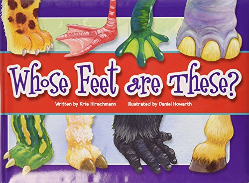 Beispielbild fr Whose Feet Are These? - Identify Animals by Opening Flaps zum Verkauf von Wonder Book