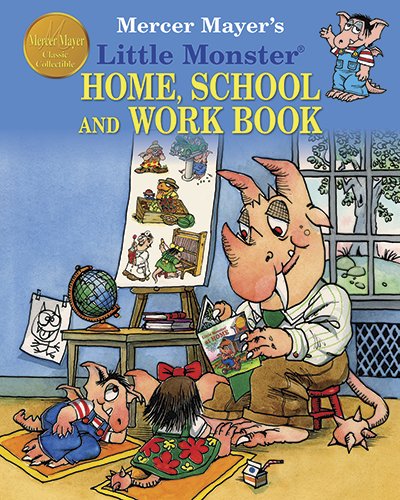 9781607469452: Mercer Mayer's Little Monster Home, School and Work Book