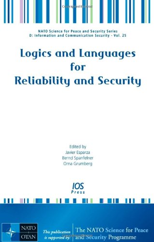 Beispielbild fr Logics and Languages for Reliability and Security zum Verkauf von Ammareal