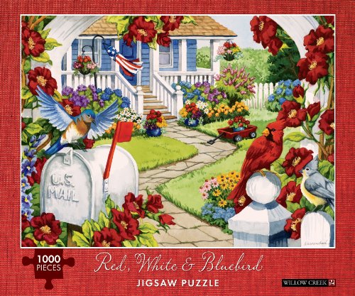 Red, White & Bluebird (9781607557180) by Willow Creek Press