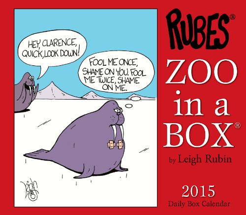 9781607559832: Rubes Zoo in a Box Calendar