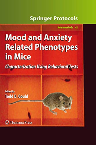 Stock image for Mood and Anxiety Related Phenotypes in Mice for sale by Books Puddle