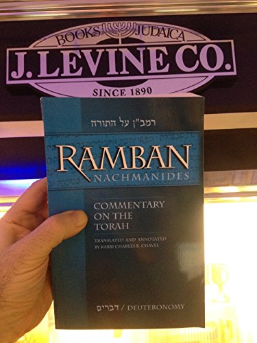 9781607630487: Ramban Nachmanides Deuteronomy/Devarim Commentary on the Torah