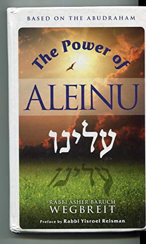 Imagen de archivo de The Power of Aleinu a la venta por Books From California