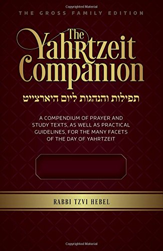 Imagen de archivo de The Yahrtzeit Companion a la venta por Books From California