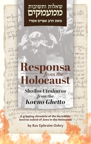Imagen de archivo de Responsa from the Holocaust a la venta por Books From California
