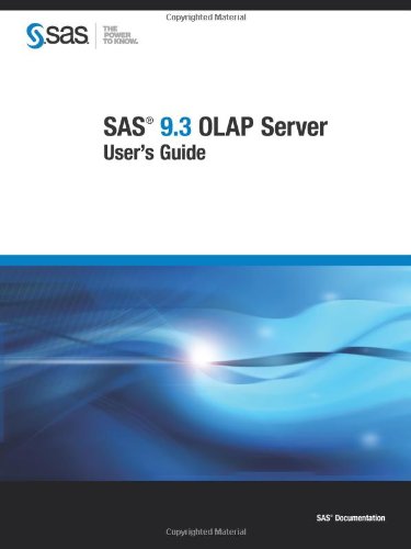 SAS 9.3 OLAP Server: User's Guide (9781607649151) by SAS Institute