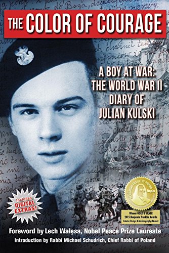 Beispielbild fr The Color of Courage : A Boy at War: The World War II Diary of Julian Kulski zum Verkauf von Better World Books