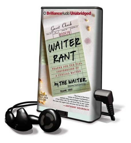 9781607755319: Waiter Rant: Thanks for the Tip - Confessions of a Cynical Waiter [With Headphones]