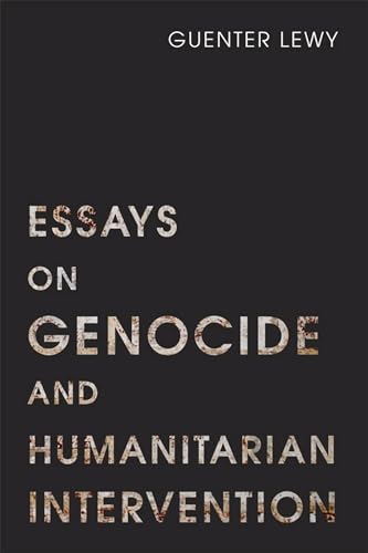 Stock image for Essays on Genocide and Humanitarian Intervention (Utah Series in Middle East Studies) for sale by Hippo Books