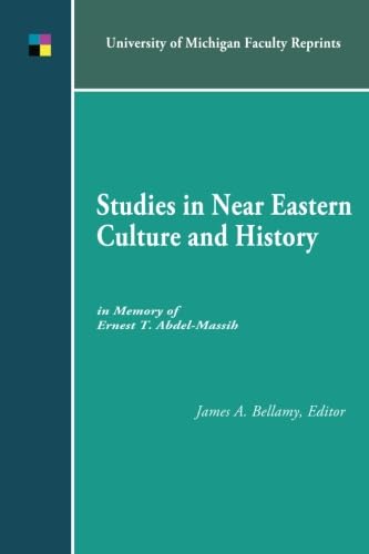 9781607852254: Studies in Near Eastern Culture and History: In memory of Ernest T. Abdel-Massih
