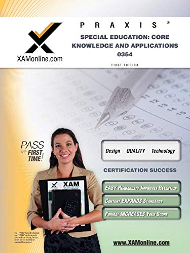 Beispielbild fr Praxis Special Education: Core Knowledge and Applications 0354 Teacher Certification Test Prep Study Guide zum Verkauf von Better World Books