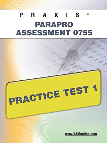 9781607871279: Praxis Parapro Assessment 0755 Practice Test 1