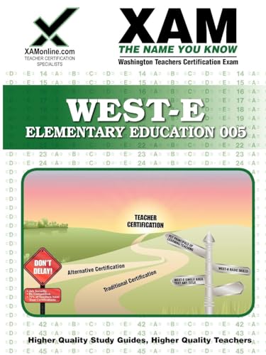 Imagen de archivo de West-E Elementary Education Teacher Certification Test Prep Study Guide a la venta por ThriftBooks-Atlanta