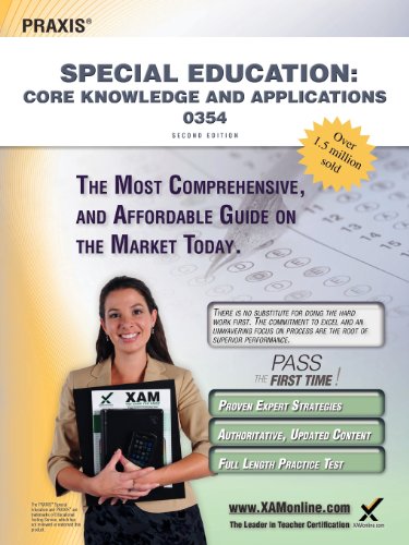 Beispielbild fr Praxis Special Education: Core Knowledge and Applications 0354 Teacher Certification Study Guide Test Prep zum Verkauf von Better World Books