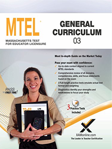 Imagen de archivo de 2017 MTEL General Curriculum (03) a la venta por ThriftBooks-Dallas