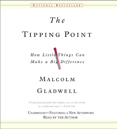 Stock image for The Tipping Point: How Little Things Make a Big Difference [With Earbuds] for sale by The Yard Sale Store