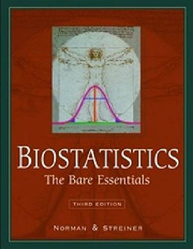 Stock image for Biostatistics: The Bare Essentials for sale by HPB-Red
