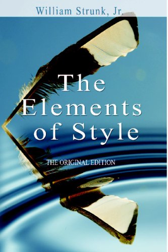 Beispielbild fr The Elements of Style zum Verkauf von SecondSale