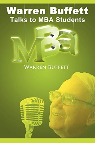Stock image for Warren Buffett Talks to MBA Students for sale by Books Unplugged