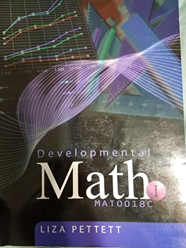 Stock image for Developmental Math I Paperback for sale by PlumCircle