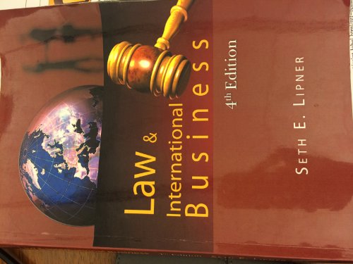 9781607974079: Law & International Business 4th Edition
