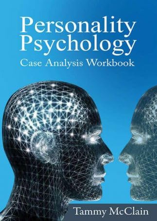 Stock image for Personality Psychology Case Analysis Workbook for sale by Textbooks_Source