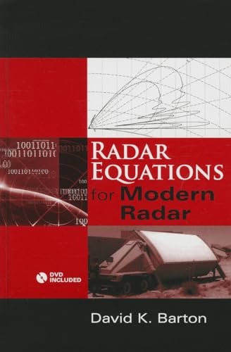 Radar Equation Hb (Artech House Radar) (9781608075218) by Barton, David K