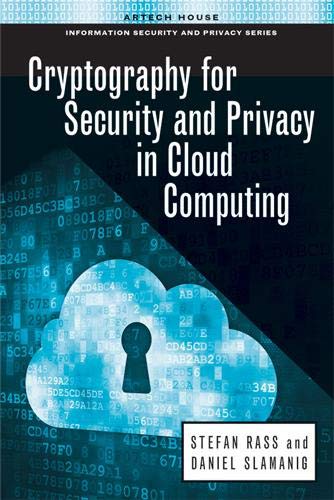 Beispielbild fr Cryptography for Security and Privacy in Cloud Computing zum Verkauf von Better World Books