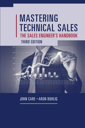 Beispielbild fr Mastering Technical Sales: The Sales Engineer's Handbook zum Verkauf von medimops