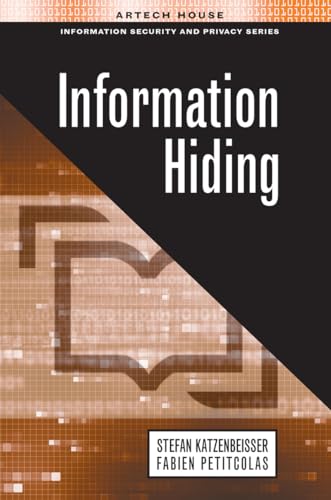 Stock image for Information Hiding (Artech House Computer Security Series) for sale by Feldman's  Books