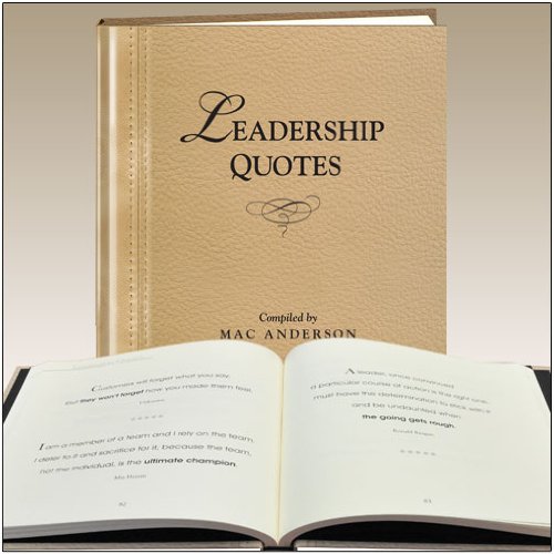 Beispielbild fr Leadership Quotes zum Verkauf von Better World Books