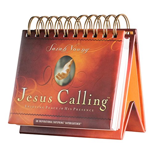 Beispielbild fr DaySpring - Sarah Young - Jesus Calling: Enjoying Peace in His Presence - An Inspriational DaySpring DayBrightener - Perpetual Calendar (75621) zum Verkauf von ThriftBooks-Dallas