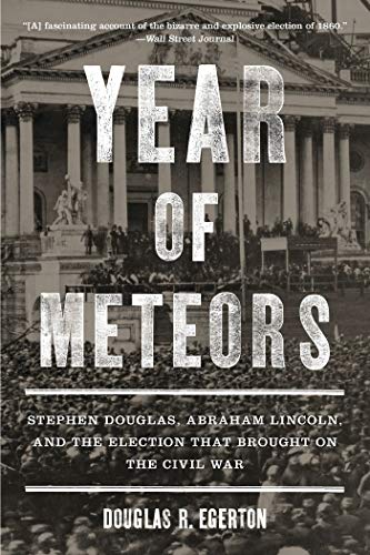 Stock image for Year of Meteors: Stephen Douglas, Abraham Lincoln, and the Election that Brought on the Civil War for sale by Ergodebooks