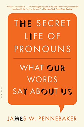 Beispielbild fr The Secret Life of Pronouns: What Our Words Say About Us zum Verkauf von More Than Words