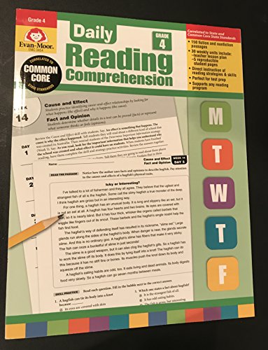 9781608236350: Daily Reading Comprehension, Grade 4