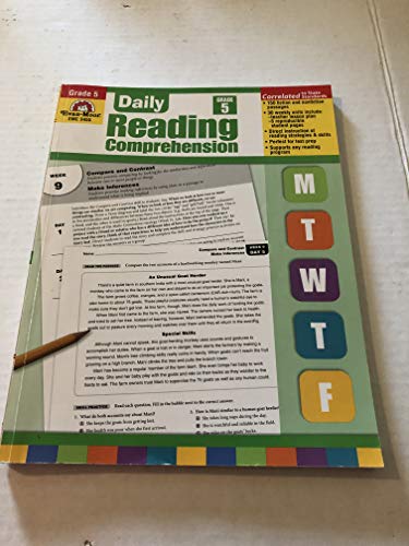 Imagen de archivo de Daily Reading Comprehension (Daily Practice Books, Grade 5) a la venta por Goodwill of Colorado