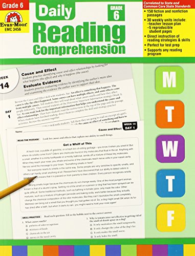 Stock image for Daily Reading Comprehension, Grade 6 for sale by ZBK Books