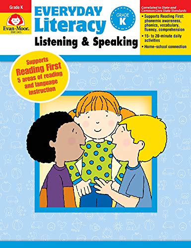 9781608236541: Everyday Literacy Listening & Speaking, Grade K