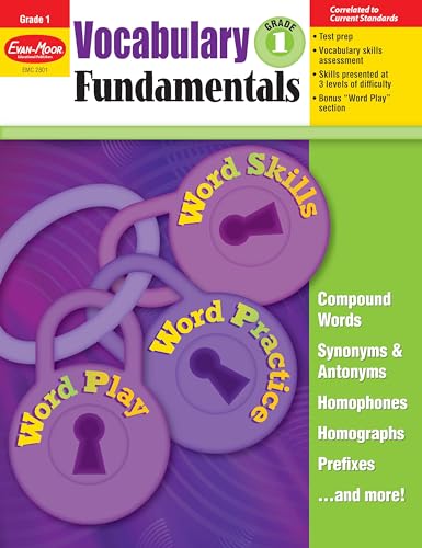 Vocabulary Fundamentals, Grade 1 Teacher Resource (9781608236589) by Evan Moor