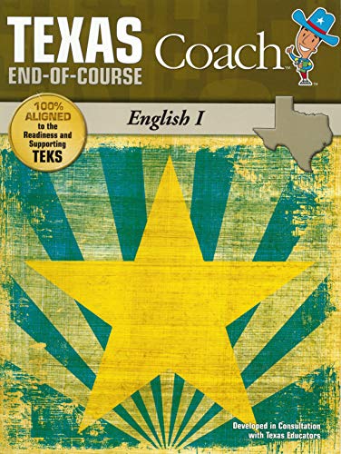 Stock image for Texas STAAR Coach End-Of-Course English 1 413TX for sale by SecondSale