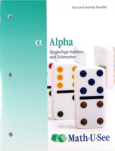 Beispielbild fr Alpha - Test and Activity Booklet (2010), Math U See zum Verkauf von Half Price Books Inc.