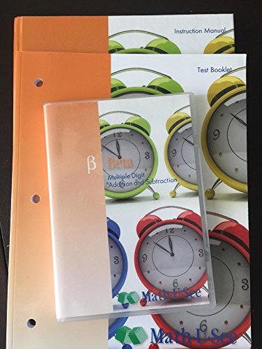 Stock image for Math-U-See Beta Instruction Pack for sale by Once Upon A Time Books