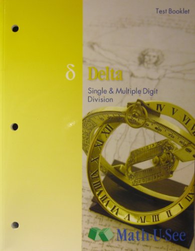 Beispielbild fr Delta Test Booklet zum Verkauf von Better World Books