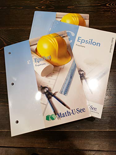 Stock image for Epsilon Fractions: Instruction Manual for sale by Jenson Books Inc