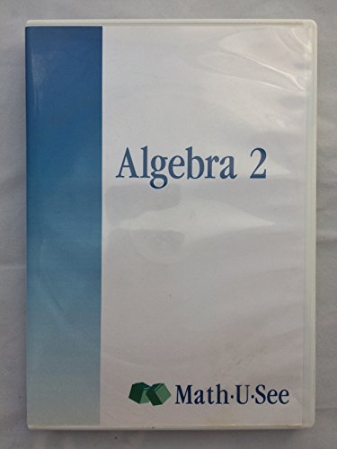 Beispielbild fr Math U See Algebra 2 DVD zum Verkauf von Byrd Books